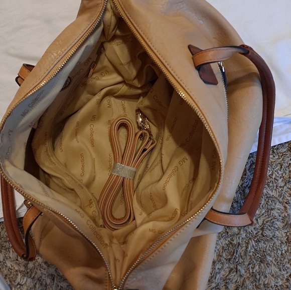 MG Collection Adele Embroidered Evening Purse, Champagne, NWOT. - Picture 8 of 10